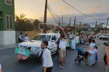 Romería popular en El Caracol (Foto Francisco Javier Santana)